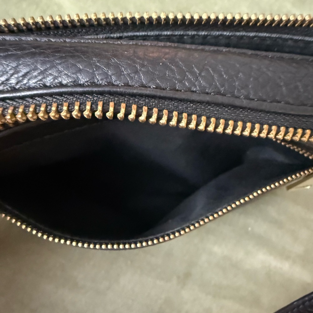 Fossil piper Toaster Leather Crossbody Bag built in card holder with key fob OSP - Picture 8 of 15